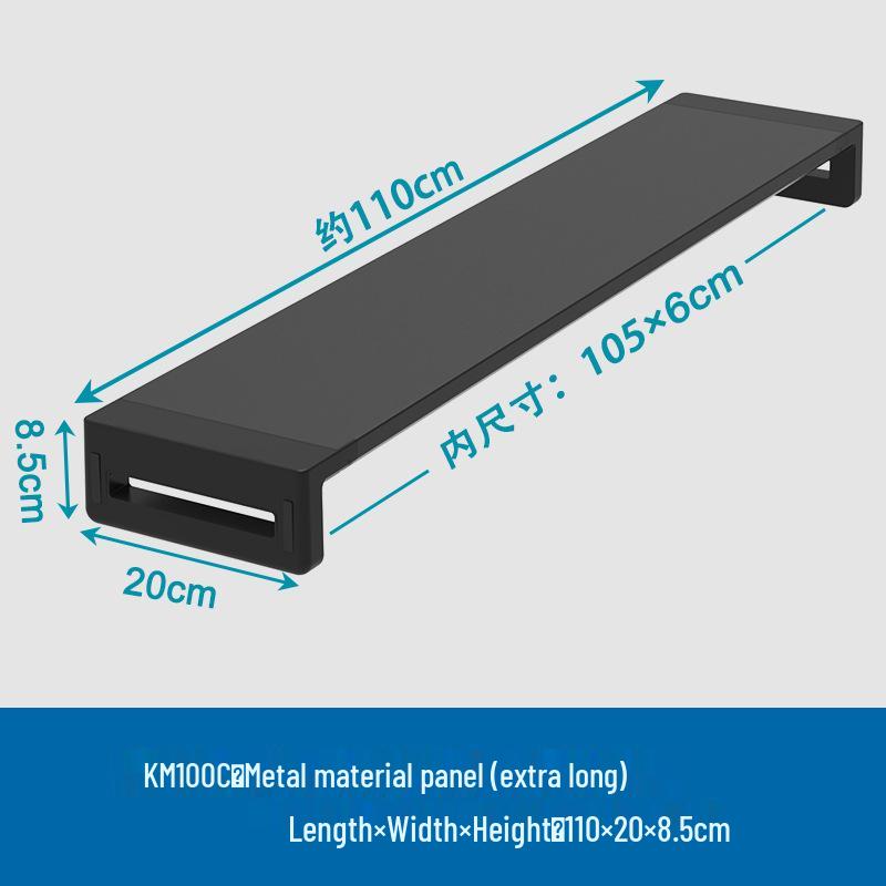 Multifunctional Monitor Riser with USB Ports and LED Lighting