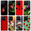 Insect Seven-Star Ladybug Phone Case For Xiaomi Redmi Note 15 14 14S 13 12S 12 Pro Plus 11S 11 10S 10 4G Cover 11E 11T 5G Print