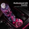 juchq4 LED Car Water Cup Pad Rechargeable Auto Atmosphere Lamp For Volvo XC90 V90 V60 XC60 V40 EC40 EX40 S80 S60 S90 C40 XC40 V70 XC70