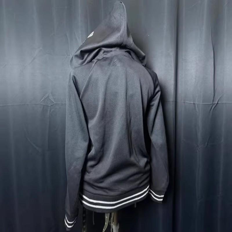 2026 New Arrival Dark Streetwear Zip Up Hoodie Y2K Slim Fit Gothic Sweatshirt Teens Youth