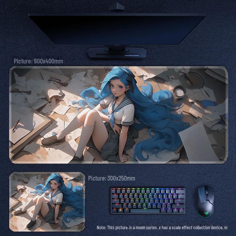 Jinx Oversized Mouse Pad - League of Legends E-sports Desk Pad