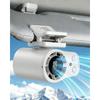 Car Fan Ac That Blow Cold Air Portable Conditioner Clip On Unit Personal USB Rechargeable Mini Small Cooling Cooler with LED Display