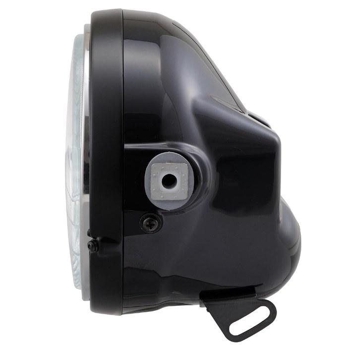 Daytona Motorcycle Headlight H4 Bulb Lens Diameter 153mm Headlight Kit Black 22714