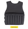 Adjustable Iron Sand Weight-Bearing Vest for Running and Training - Breathable, Invisible Fitness Equipment.