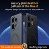 Leather Armor Magnetic Case For Vivo IQOO 13 Neo 10 9 Z10 Z9 Turbo Pro S19 S20 S30 V50 X200 S Y300T Y300I Pro Mini Ultra Cover