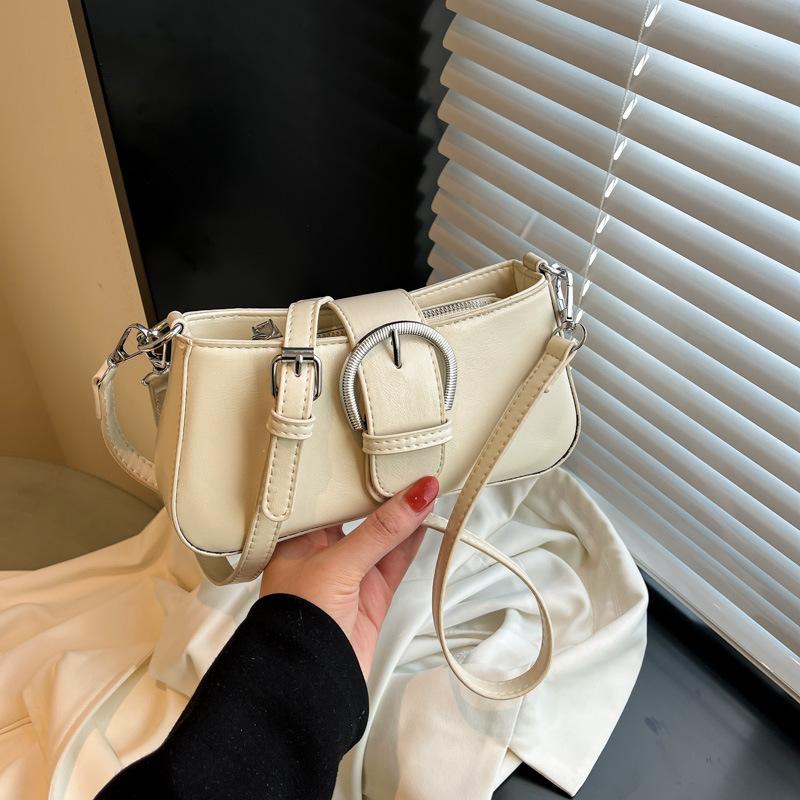 Popular bags women's new trendy niche shoulder underarm bag versatile messenger small square bag
