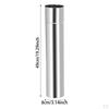 Pipe Chimney Fitting Stainless Steel Tube Waterproof Heat Resistant Leak- Suitable for Stoves Tents
