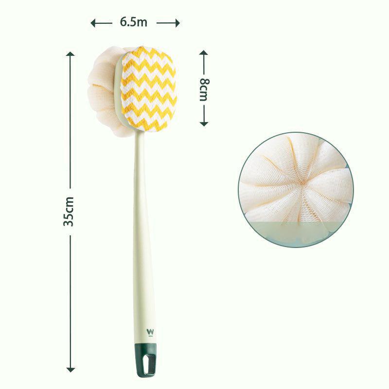 Bath Back Brush Artifact Soft Hair Long Handle Rub Back Back Rub Bath Brush Body Rub Mud Do Not Ask For Help Strong Rub Bath
