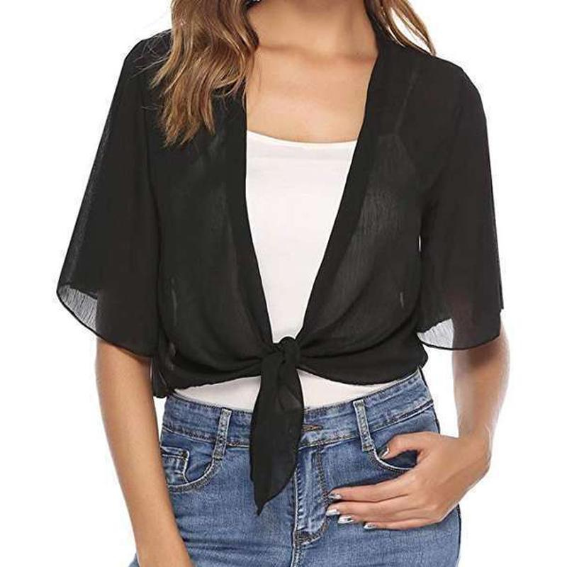 

Unity Solid White Batwing Sleeve Женские рубашки, блузки и топы M чёрный