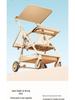 Lightweight & Portable Baby Stroller: Reclining, Four-Wheel for Ages 0-5