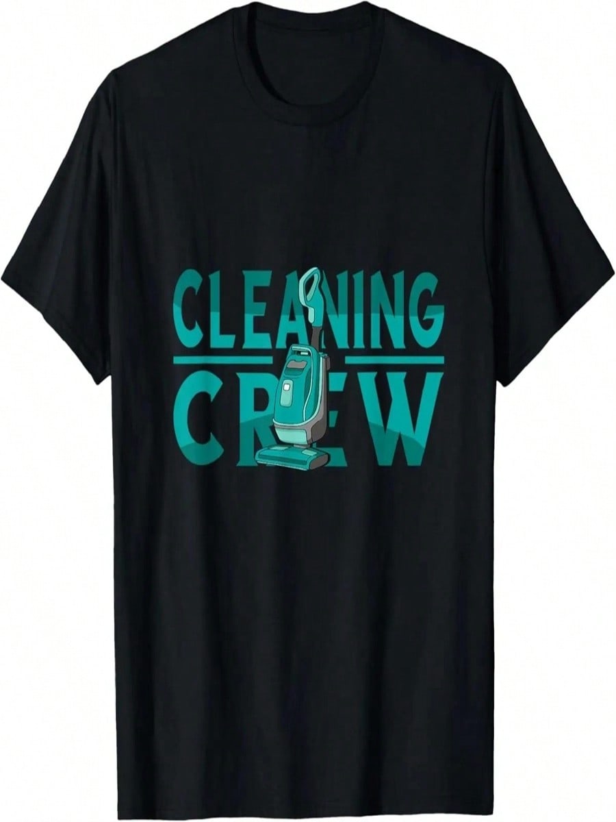 Vacuum Cleaner Cleaning Crew Clean Housekeeper T-Shirt S разноцветный