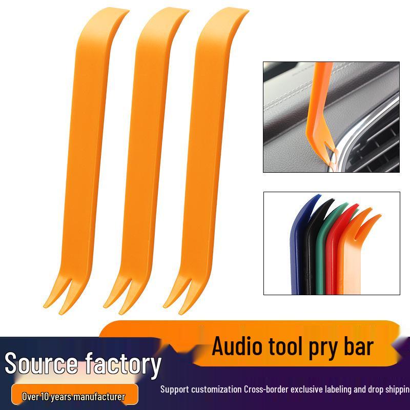 Car Audio & Interior Panel Pry Tool - High Hardness Plastic, Thickened for Disassembly
