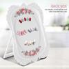 Nail Art Display Stand Flower Design 48 Colors Nail Polish Gel Card Nail Practice Manicure Tool
