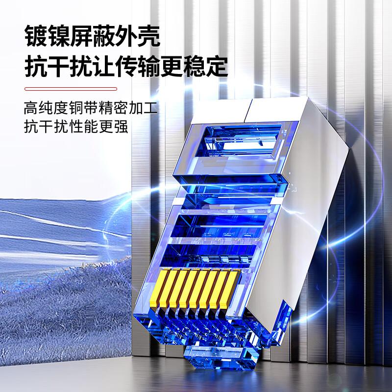 

AMPCOM Shielded RJ45 Network Connectors (CAT5E/CAT6) 10-Pack