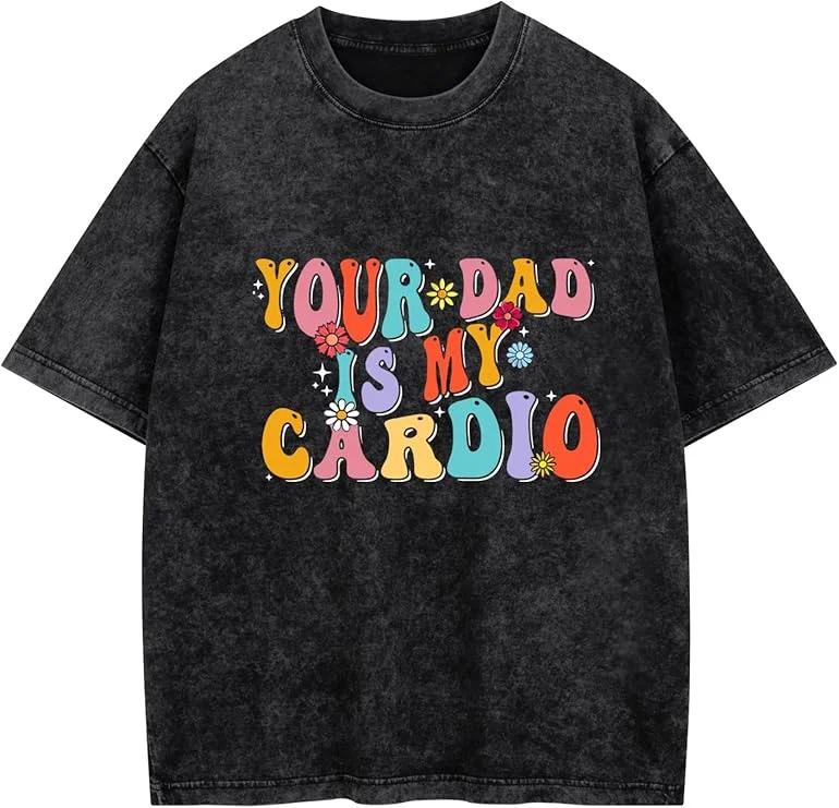 I Literally Hate Everyone Printed Women's Casual Shirt - Novel and Interesting Design Washed Thick Cotton Family Outfit T-shirt