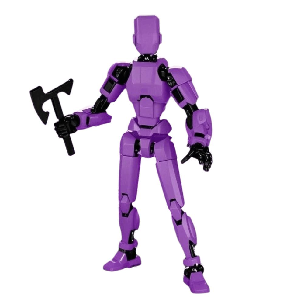 Multi Joint Mobile Action Figure Handheld Toy Movable Doll Multi-Jointed Robot  Collectible Display