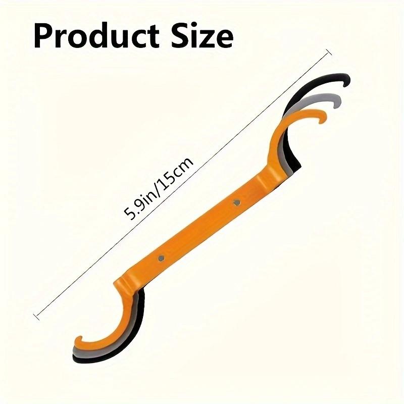 1inch 1/2inch 3/4inch 3PCS Conduit Lockout Wrench C-Shape Alloy Steel Wrench For Tight Spaces Tightening Or Loosening Nuts