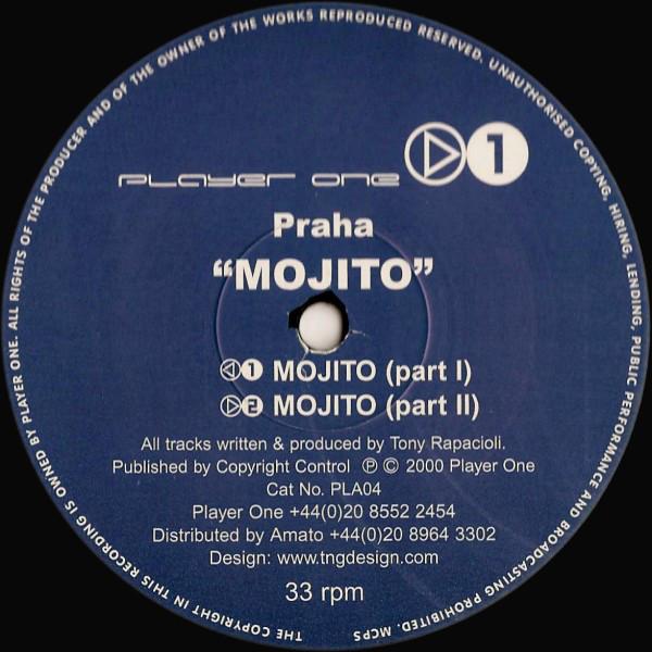 

12inch Record PRAHA - Mojito PLA04 Player One Reco 2000 UK Dance & Electronica Used
