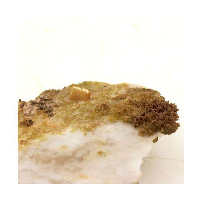 Wulfenite, Mimetite, Baryte 46.2 carats