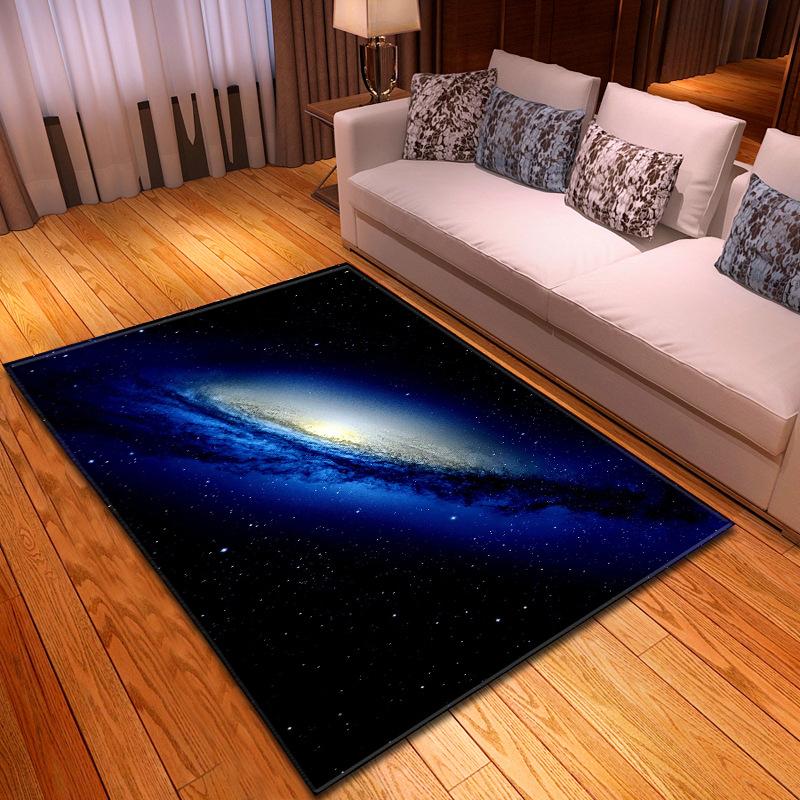 Simple Starry Sky Living Room Carpet Bedroom Dining Room Floor Mat Pattern Size