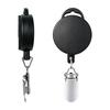 Automatic Retractable Towel Rack Self-Adhesive Wall-Mounted Hand Towel Holder Convenient Multifunctional Towel Clip Holder