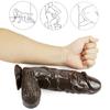 Brown Giant Dildo Suction Cup Soft Dildos Couples Penis Anal Butt Plug Female Masturbation Sex Toys for Woman Dildos Adult Toy