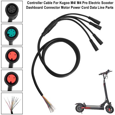 Electric Scooter Dashboard Controller Cable For Kugoo M4/ M4 Pro E-Scooter Dashboard Connector Motor Power Cord Data Line Parts