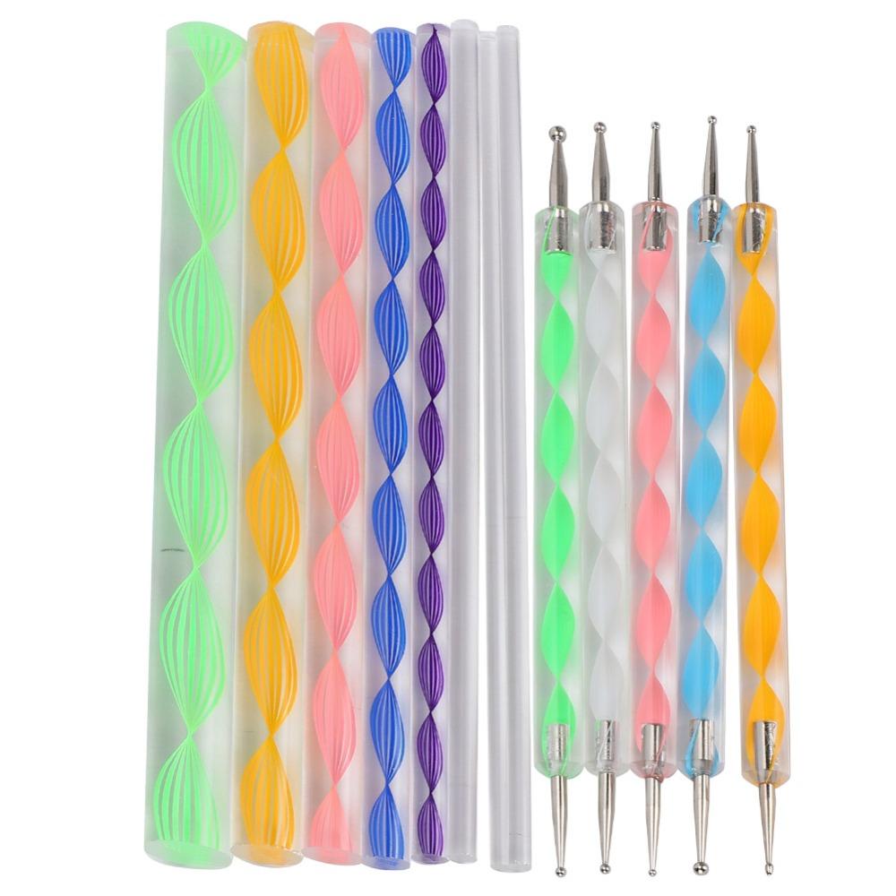 20PCS Flexible Use Mandala Dotting Tools Precise Tip Rock Coloring Sticks Handmade Decoration