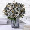 DIY Silk Rose High Quality Bridal Bouquet New Artificial Flower  Garden Party