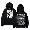 When We All Fall Asleep Where Do We Go Double Sided Graphic Hoodie Men Women Fashion Pullover Men's Oversized Sweatshirt
