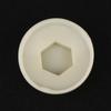 Outer Hexagonal Screw Waterproof Caps 50PCS Wear-resistant Plastic Protection Covers for Deck Building Garden Shed Assembly Outdoor Repair Works