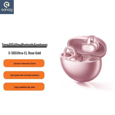 SANAG S6S Ultra Open-Ear Clip-On Bluetooth Sports Earphones