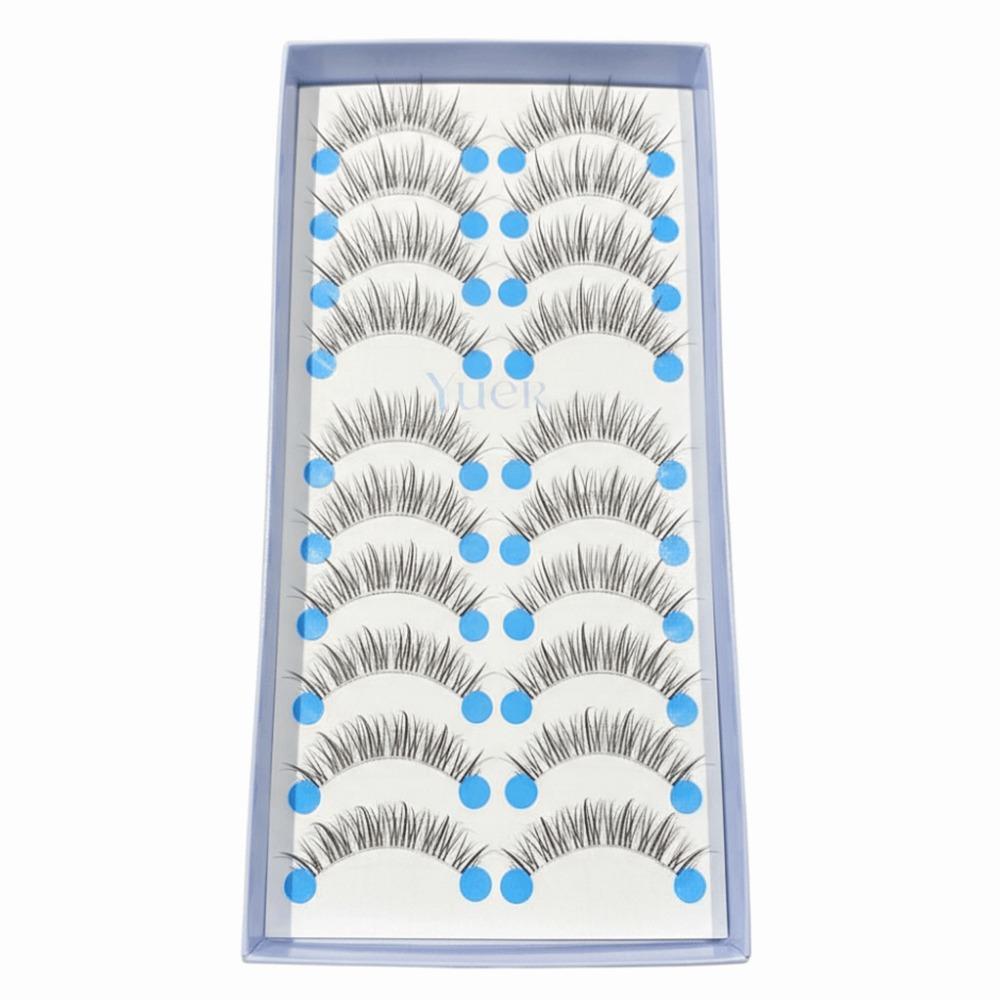 Natural Fake Lashes Wispy False Eyelashes Hot Eyelashes  Makeup Eyelash Extension