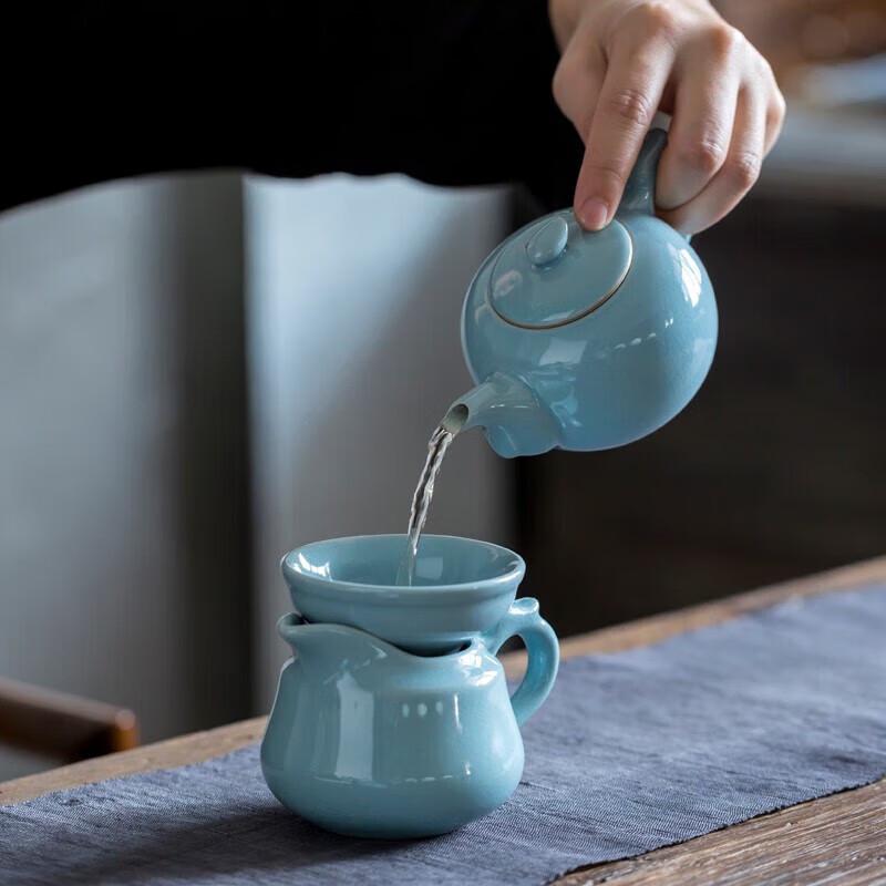 DARUNYAO DRY001 Auspicious Ceramic Tea Set