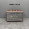 Marshall Speaker Model Ornament: Wooden Shell & Leather Wrap - Perfect for Model Home Decor