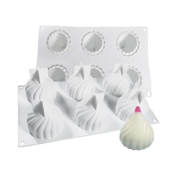 3D Bun Dumpling Silicone Shape Candle Molds Mold Steaming Dumpling for Chocolate Resin