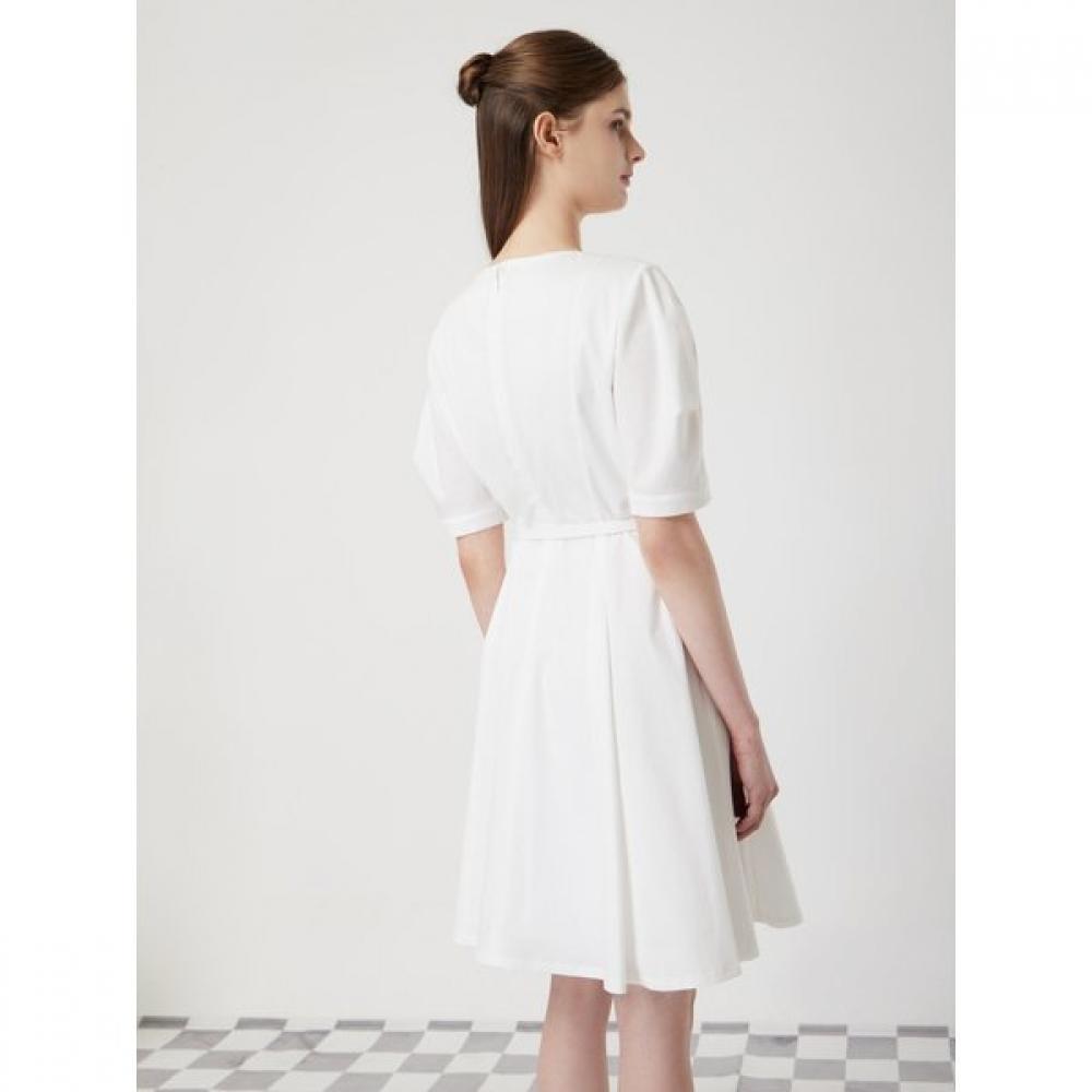 Cc Collect Tuck Panel Flare Mini Dress C252mse036