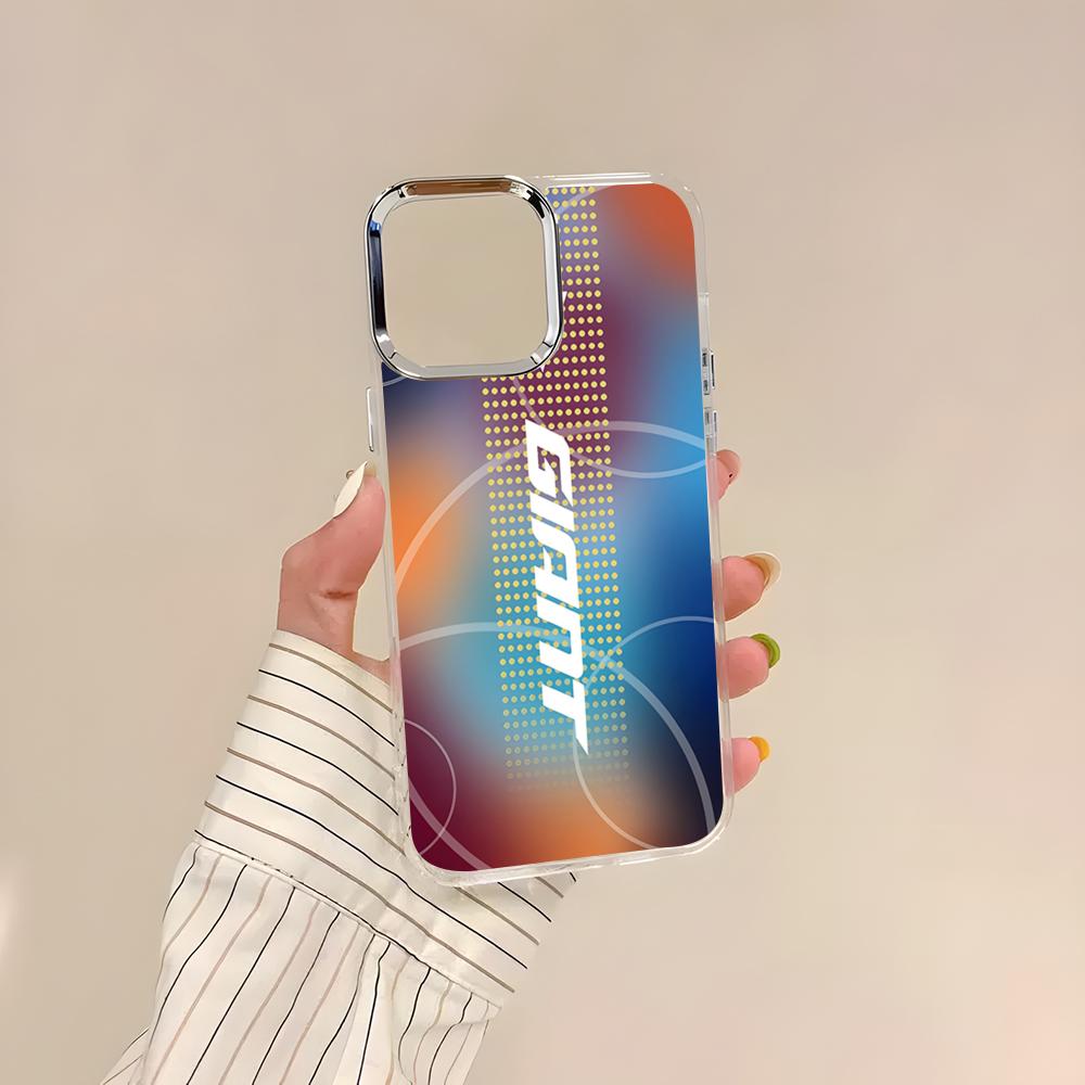 G-Giant Bicycle Phone Case For IPhone 17 Air 16 15 14 13 12 11 Pro Pro Max Plus Transparent Soft Cover