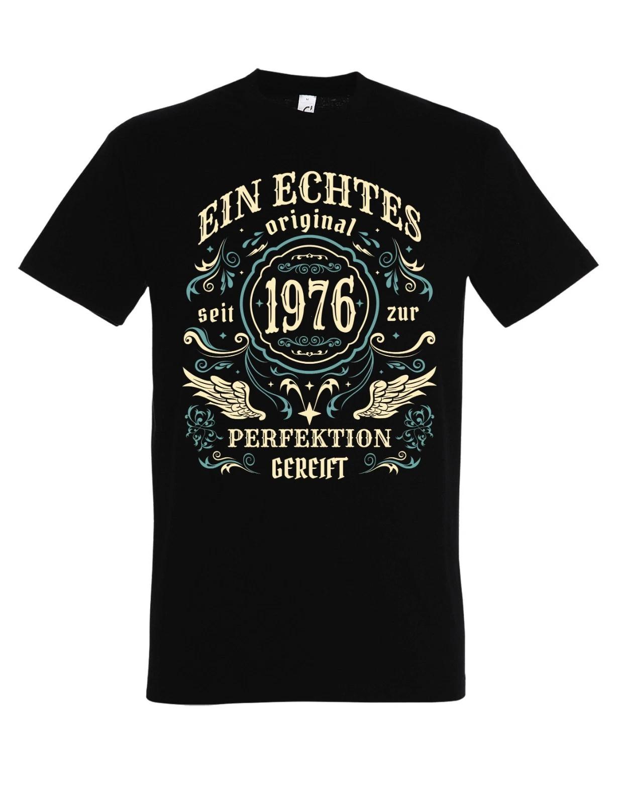 

Mens T-Shirt 50th Birthday 1976 Vintage Funny Saying Logo Men Jacky Fun L