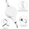 1Pcs Plant Hook Pulley, Retractable Plant Hanger Easy Reach Hanging Flower Basket for Garden Baskets Pots and Birds Feeder