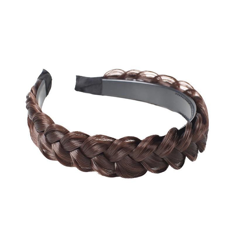 Diadema Trenza Cola de Pescado Coreana para Mujer - Accesorio para el Cabello Trenzado que Aporta Volumen