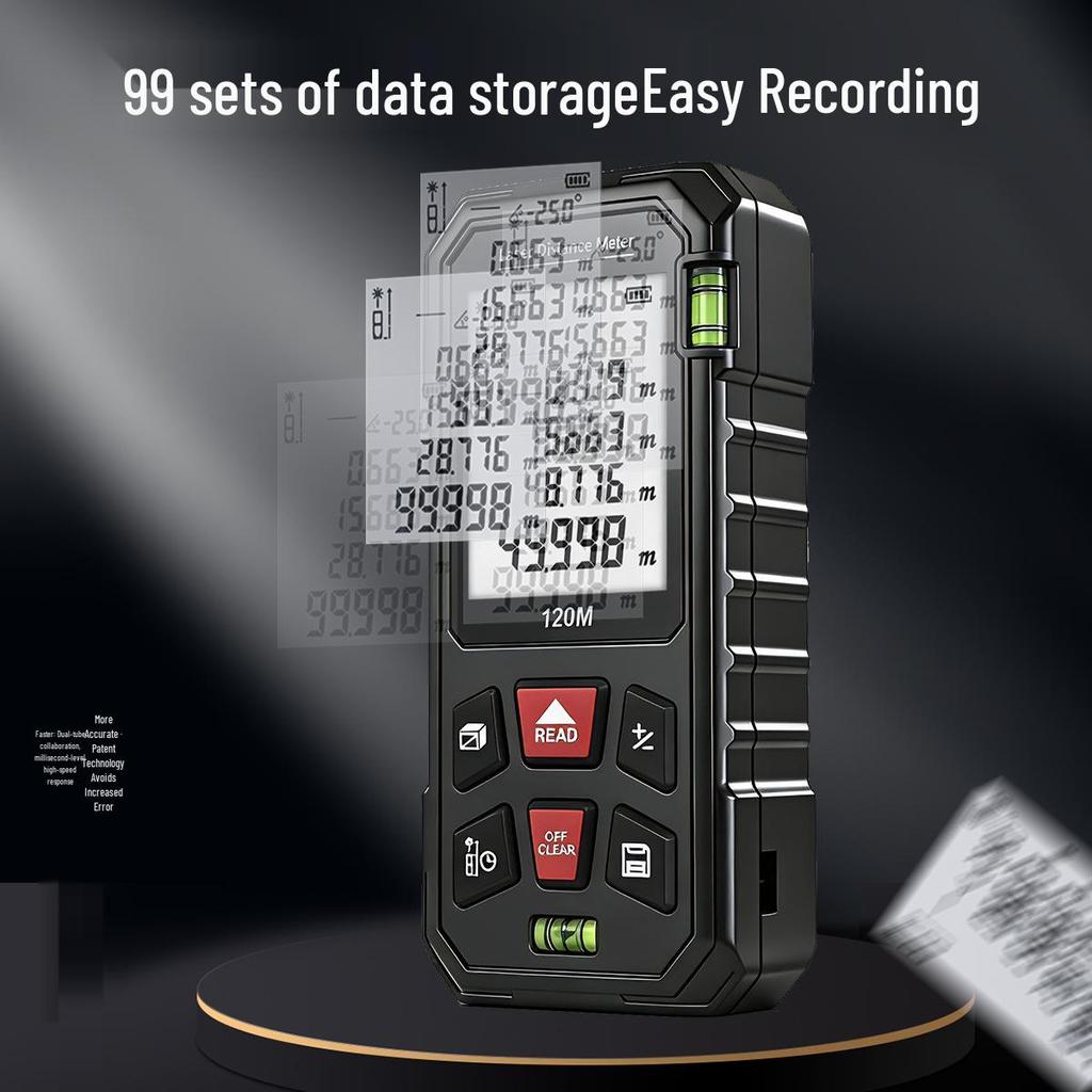 Hansheng Precision Handheld Laser Rangefinder and Distance Measurer