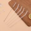 High Borosilicate Glass Straw Set Reusable Straw 12mm Wide Smoothie Straw for Bubble Tea Milkshakes Drinking for Bar Accessories
