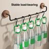 Anti-Rust Bathroom Towel Hanger Simple Installation Single Bar Storage Holder  Bathroom Accessorie