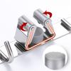 Wall Mounted Mop Rack  2 Racks And 3 Hooks  Stainless Steel Mop Rack Receive 2ML