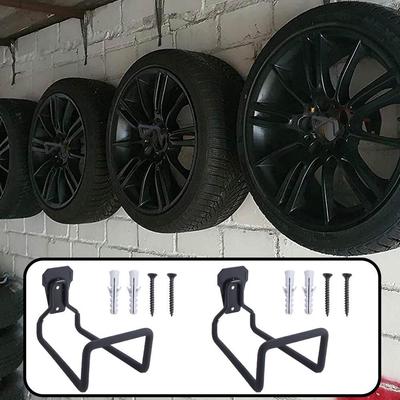 Wall Mounted Hose Hook Bracket Iron Pipe Reel Rack Metal Hose Holder  for Air Hydraulic Hose