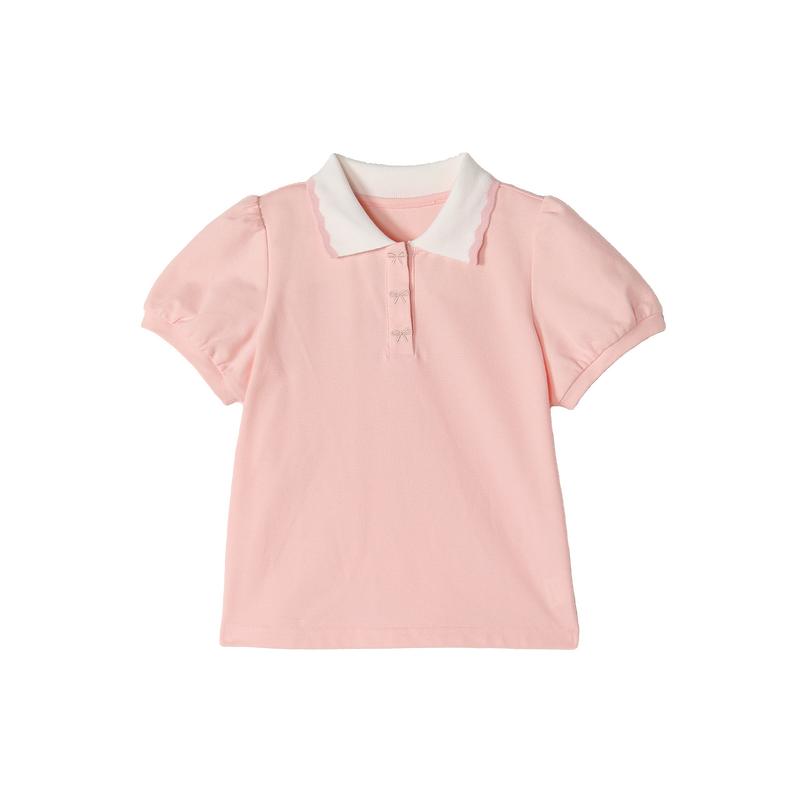 Girls' T-shirt Short-sleeved Summer Clothes