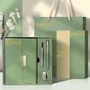 Custom Promotional Business Luxury Customizable Pu Leather A5 Notebook and Pen Set with Usb
