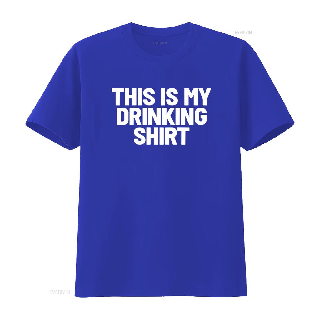 This Is My Drinking T Shirt Funny Drunk Meme vintage Washed designer clothes Casual Unisex Versatile fashion Stretched Soft