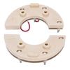 25A Rotating Rectifier Module Bridge Rectifier Stainless Steel Professional Voltage Regulator Rectifier for RSK2001 Generator